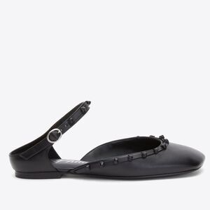 3.1 Phillip Lim ID Mary Jane Flat with Leather Craft Black
